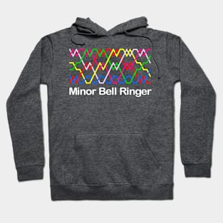 Bell Ringer Kent Treble Bob Minor (Dark Background) Hoodie